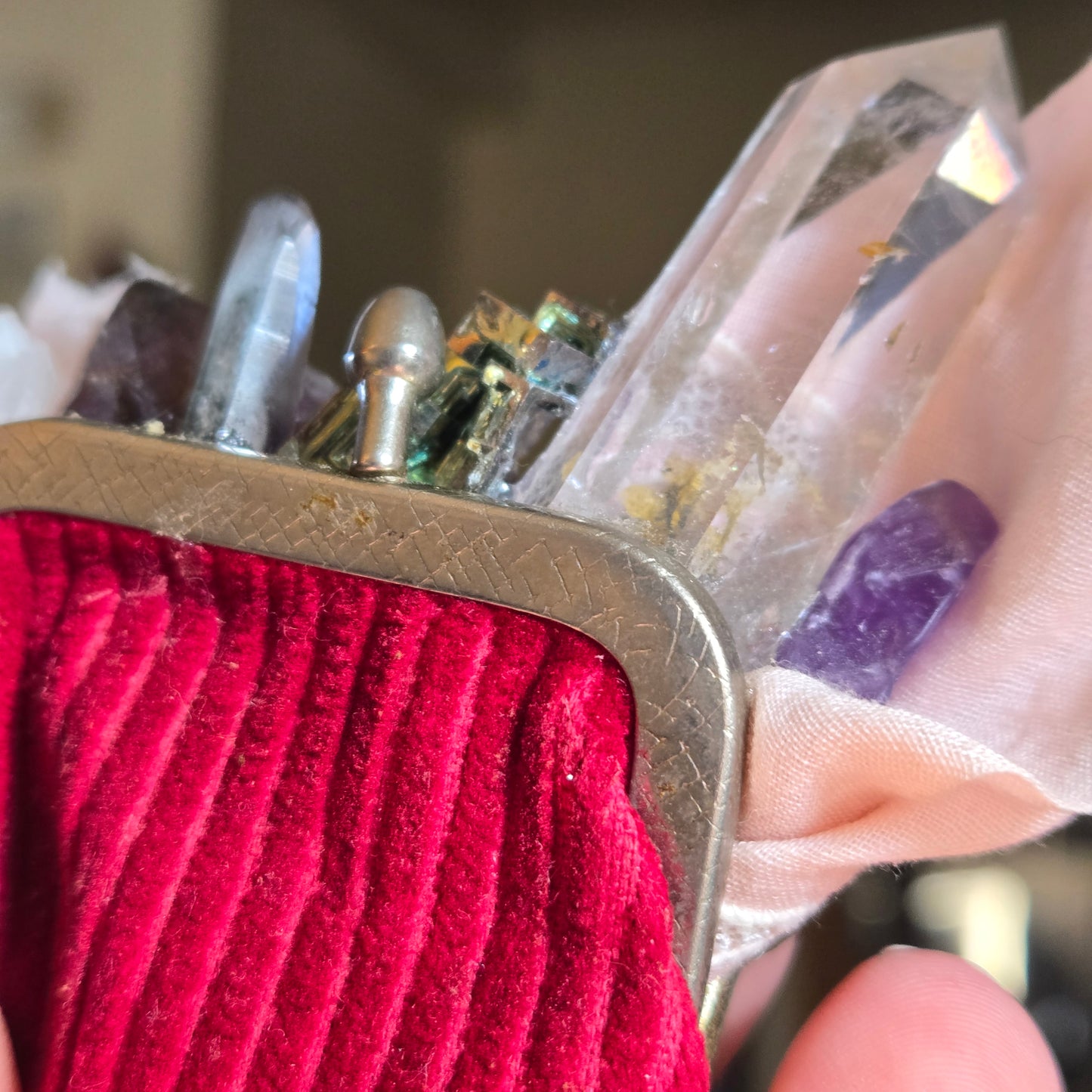 Crystals in Corduroy