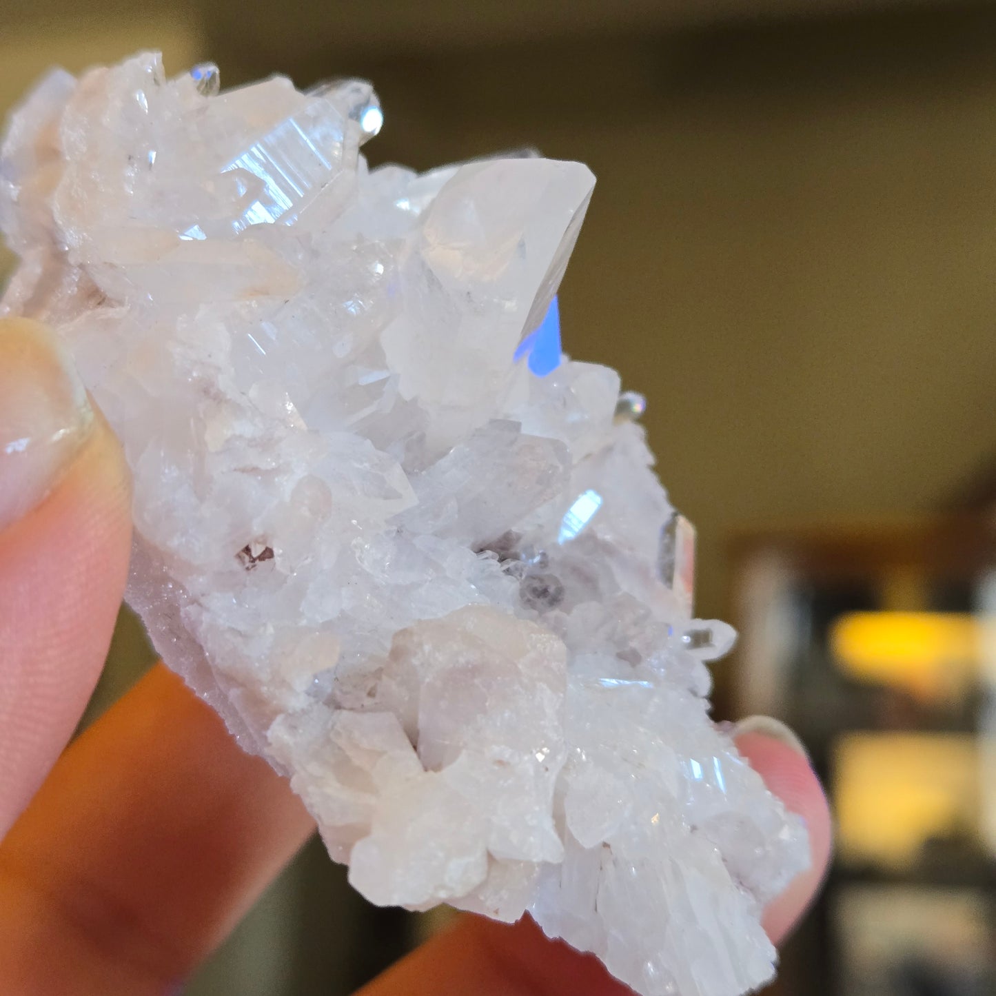 Natural Brazilian Quartz cluster