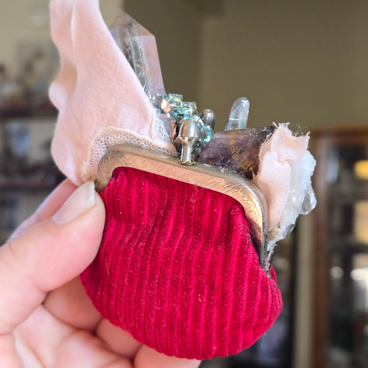 Crystals in Corduroy
