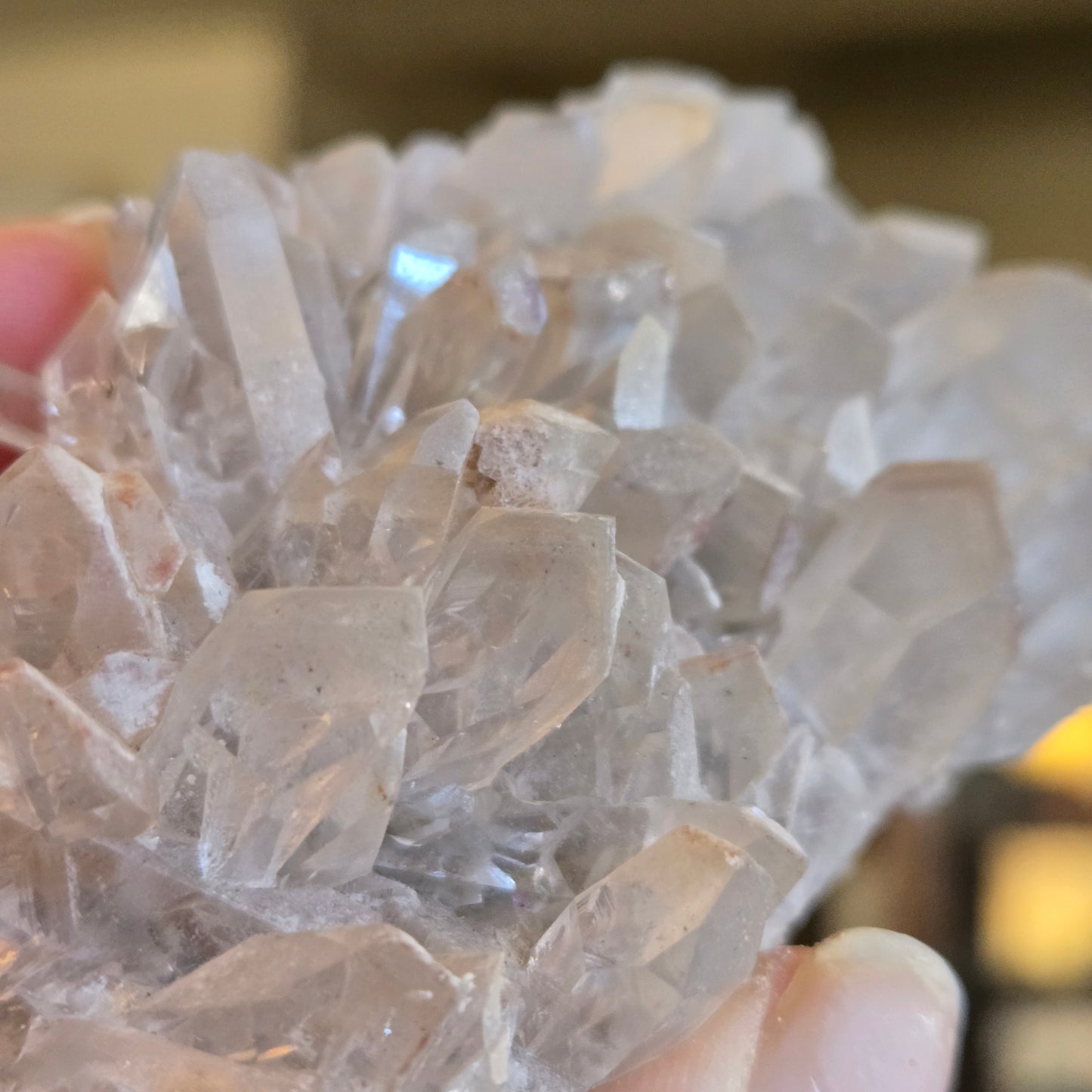Brazilian Lodalite Quartz Cluster