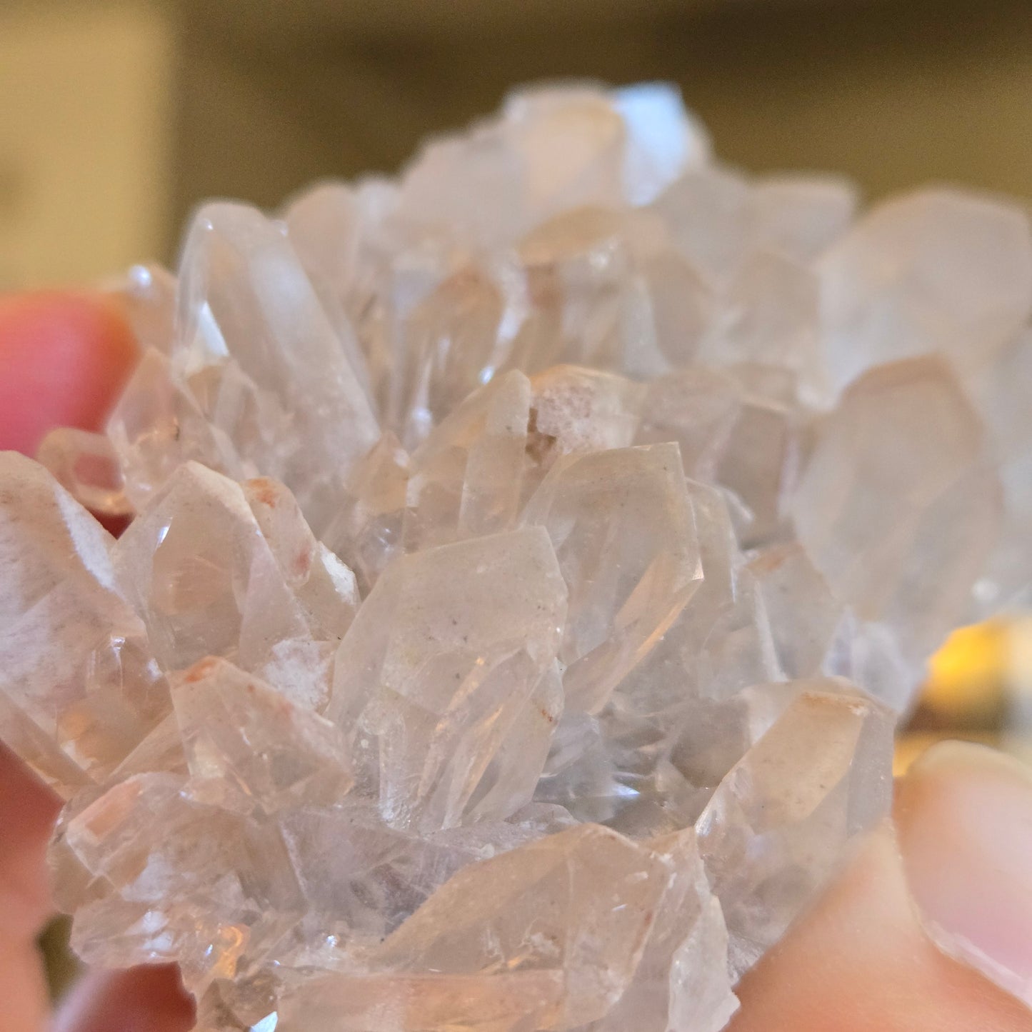 Brazilian Lodalite Quartz Cluster