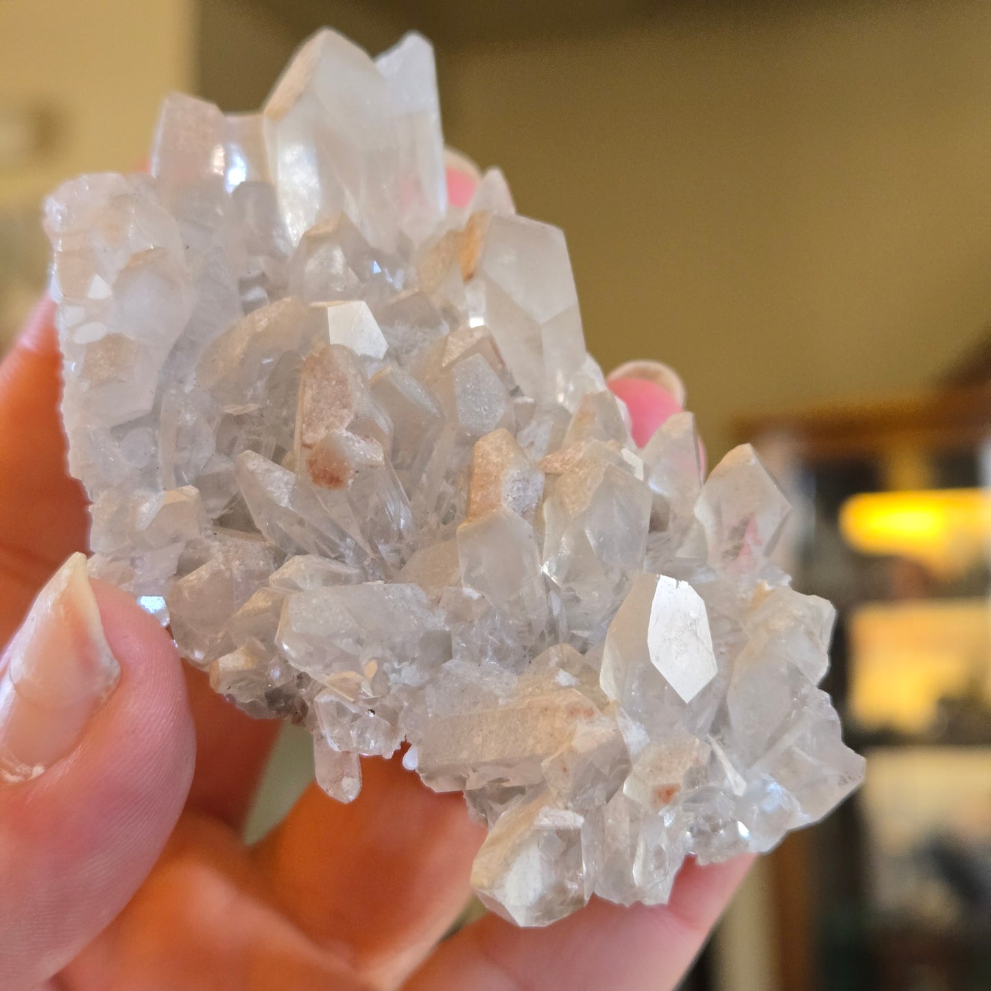 Brazilian Lodalite Quartz Cluster