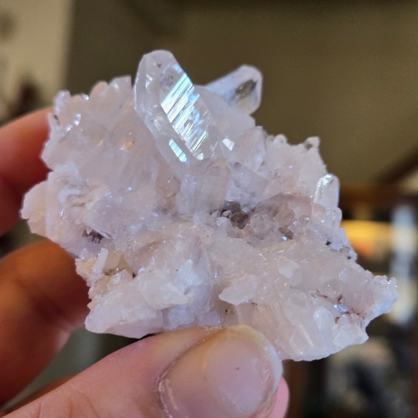 Natural Brazilian Quartz cluster