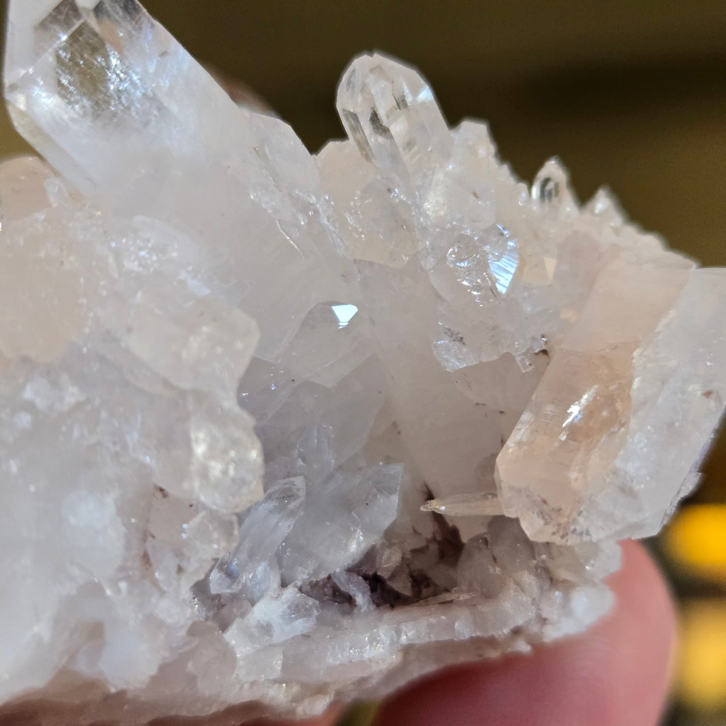 Natural Brazilian Quartz cluster