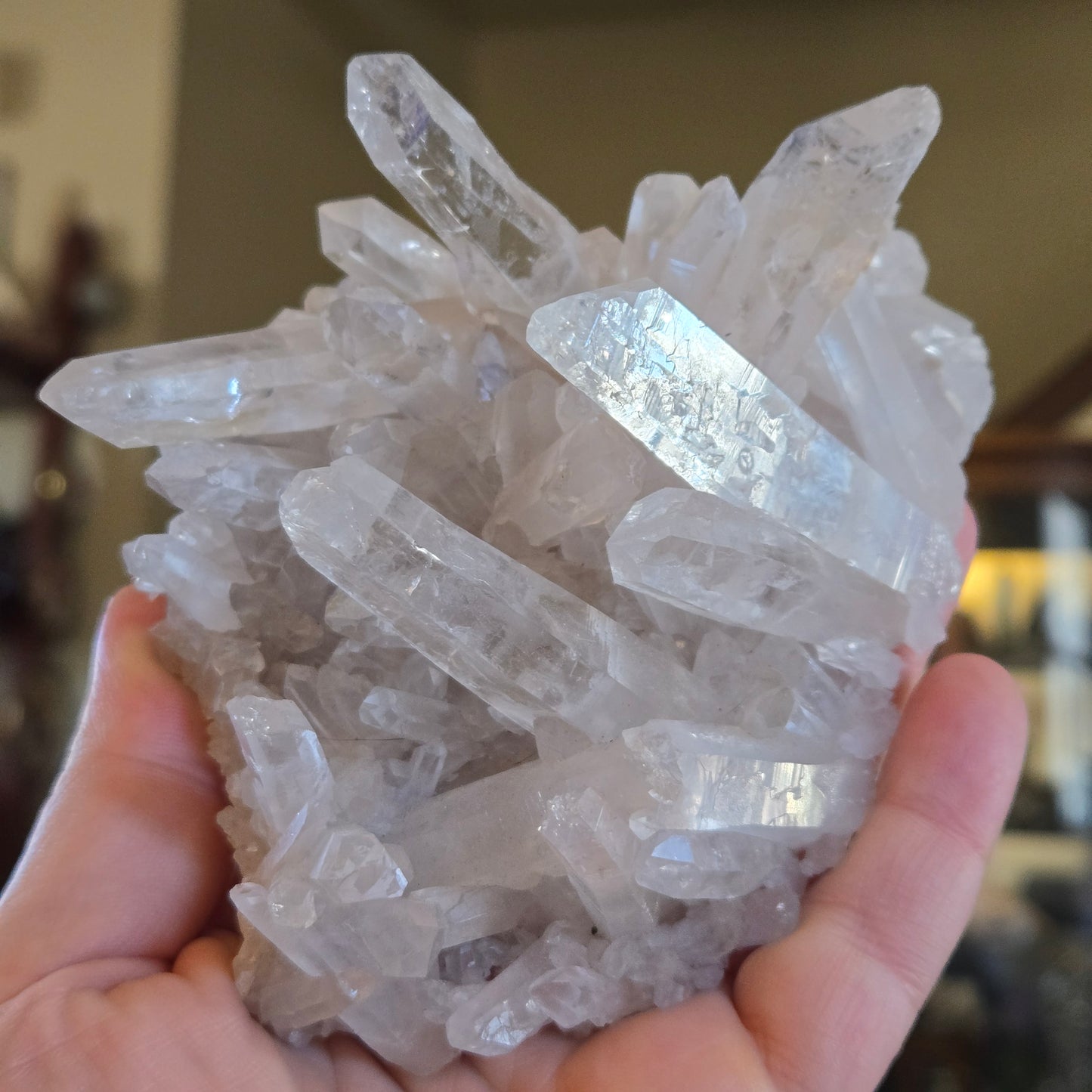 High quality Brazilian Quartz cluster