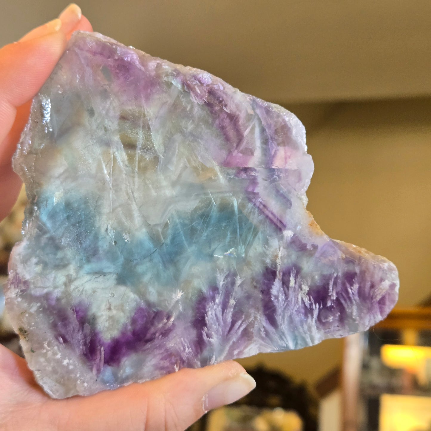 Snowflake Flourite Slab