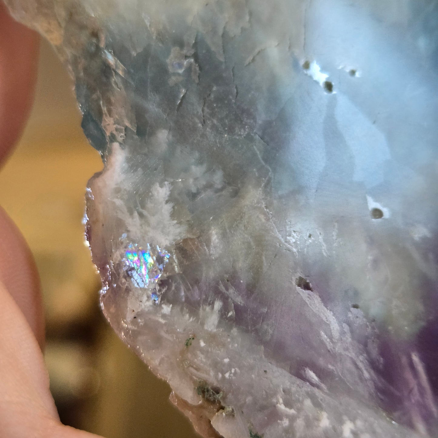 Snowflake Flourite Slab