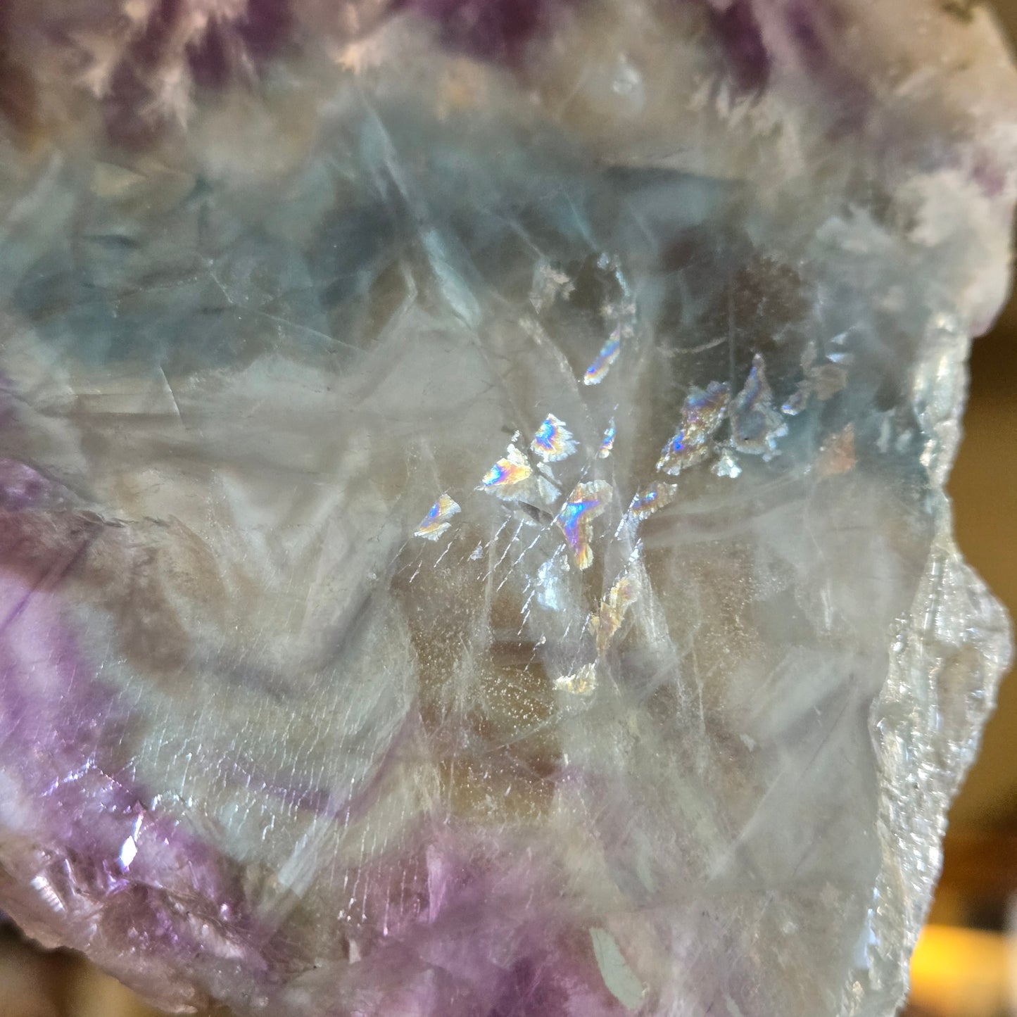 Snowflake Flourite Slab