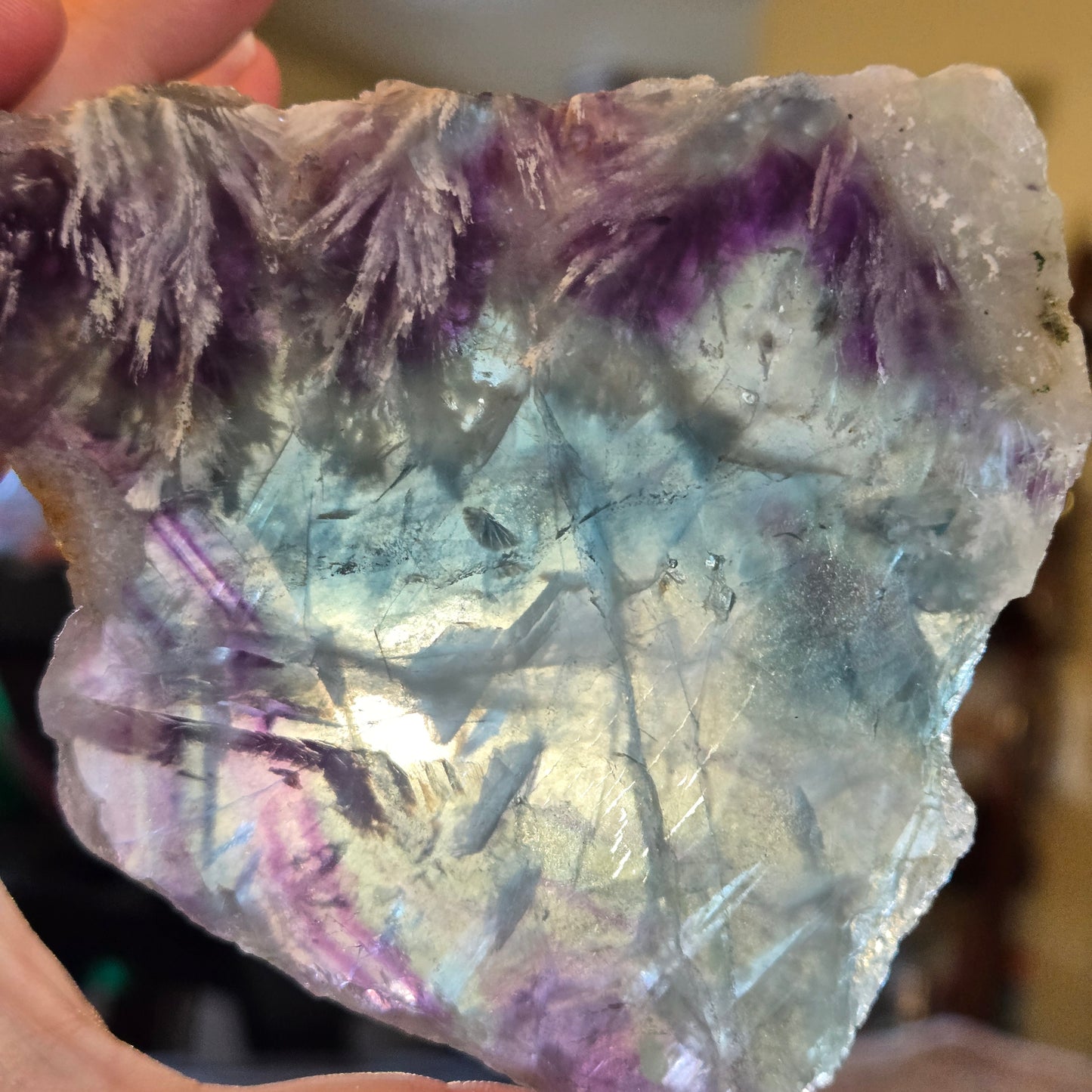 Snowflake Flourite Slab
