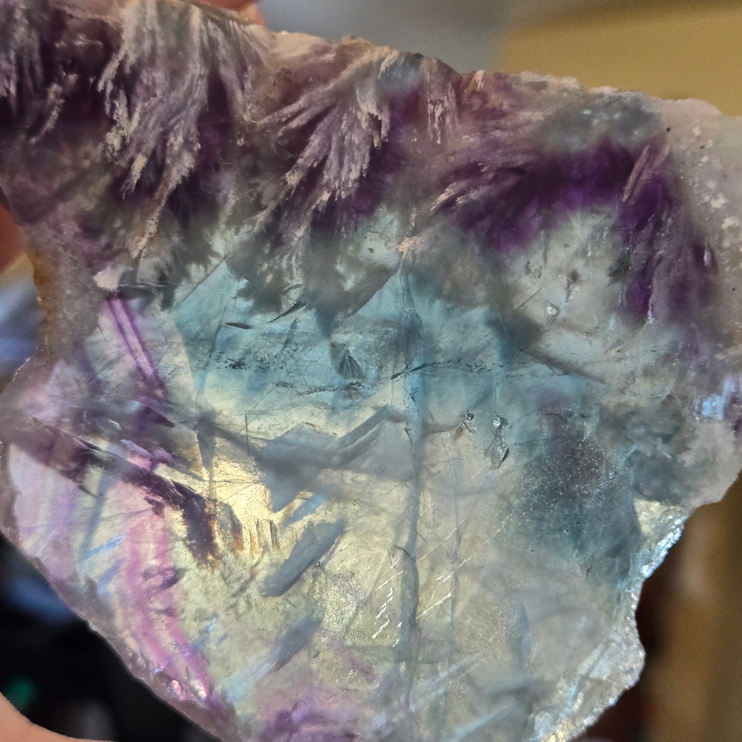 Snowflake Flourite Slab