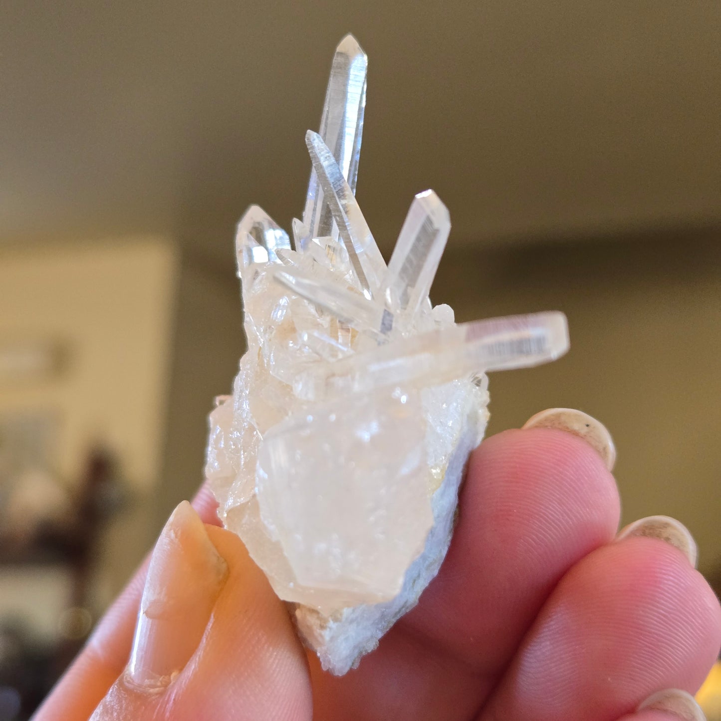 Brazilian tiny & mighty clear quartz cluster