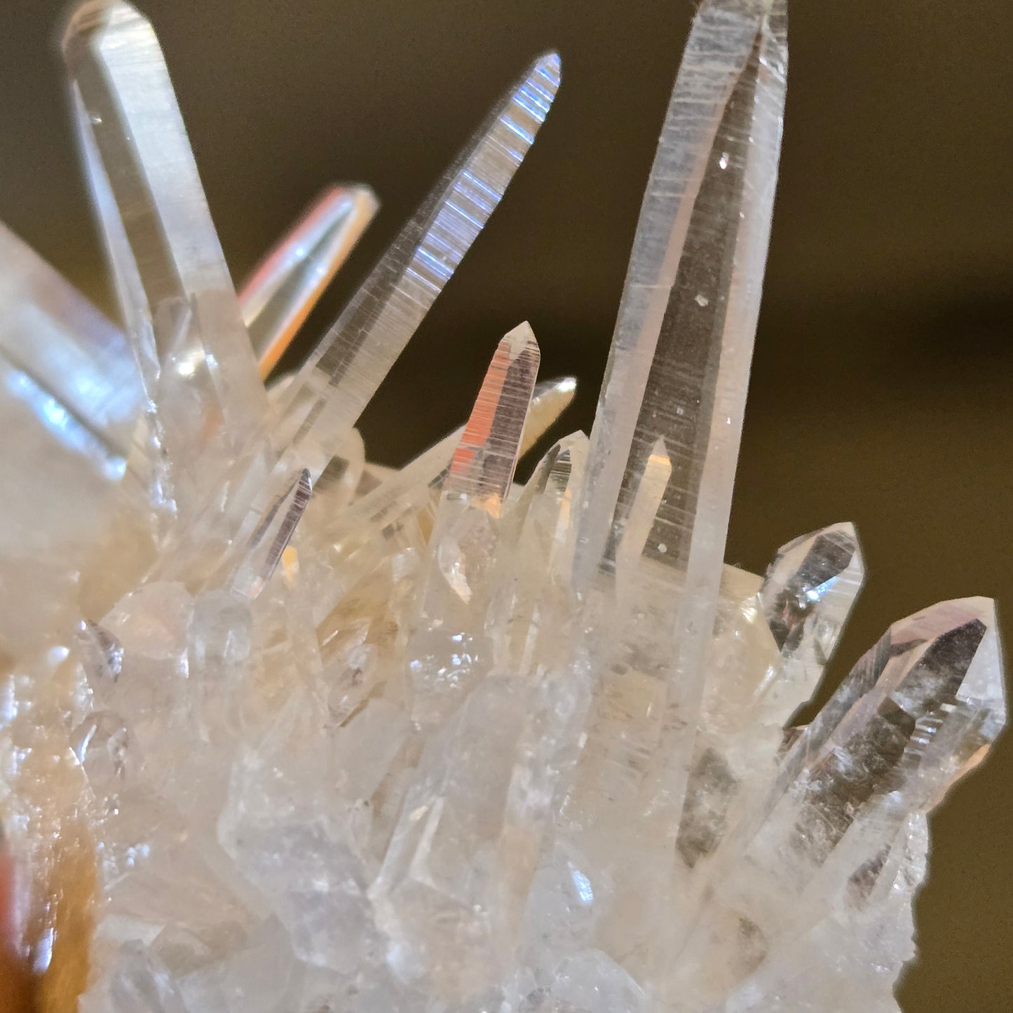 Brazilian tiny & mighty clear quartz cluster