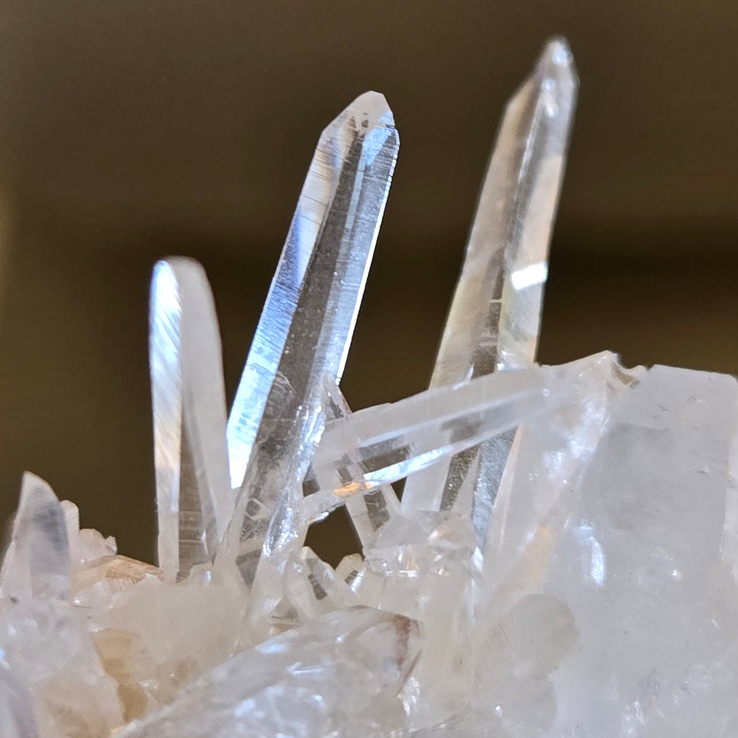 Brazilian tiny & mighty clear quartz cluster