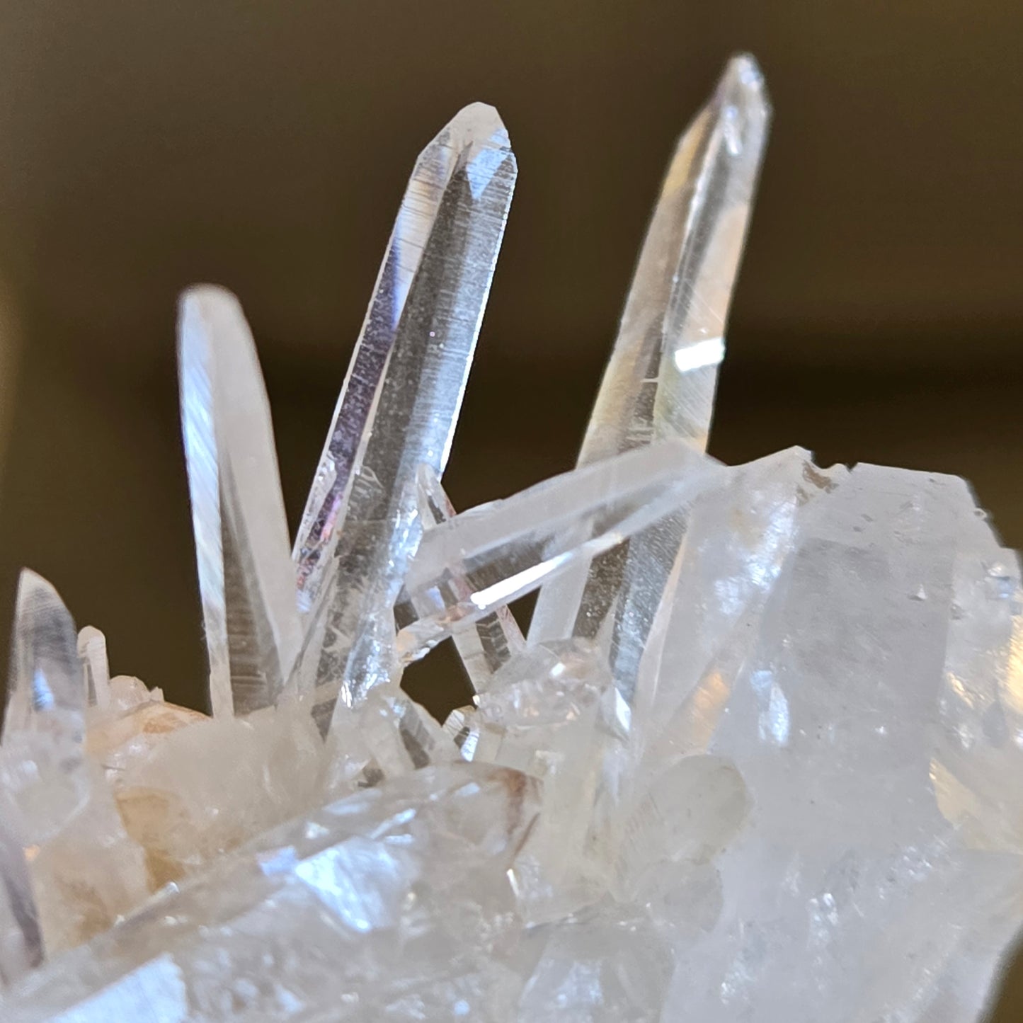 Brazilian tiny & mighty clear quartz cluster